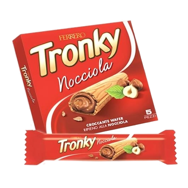 FERRERO TRONKY HAZELNUT MULTIPACK X5 90 GR (20 in a box)