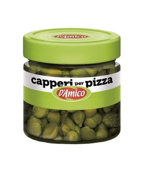 D'AMICO CAPERS CAPPERI PER PIZZA IN SALT N.9 100 GR (12 in a box)