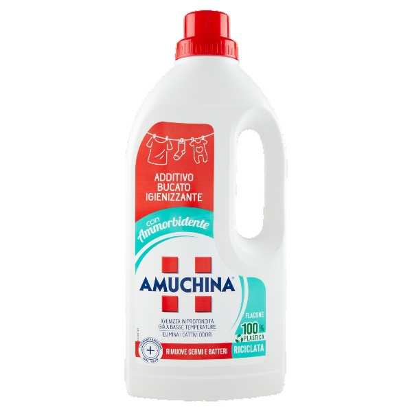 AMUCHINA LAUNDRY DETERGENT ADDITIVE SANITISING 1 LT (12 in a box)