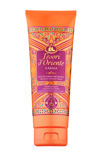 TESORI D'ORIENTE SHOWER BATH CREAM KARMA 250 ML (8 in a box)