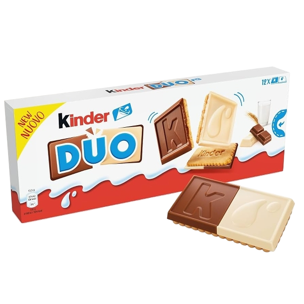 KINDER BISCUITS DUO X12 150 GR (12 in a box)