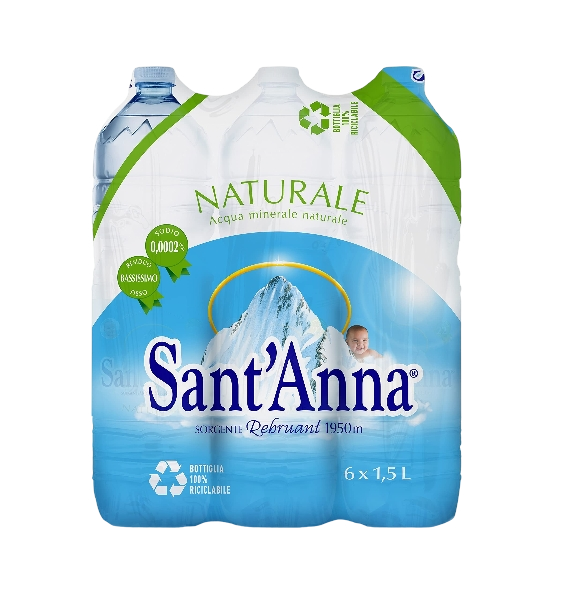 SANT'ANNA STILL WATER PET 1.5 LT (6 in a box)