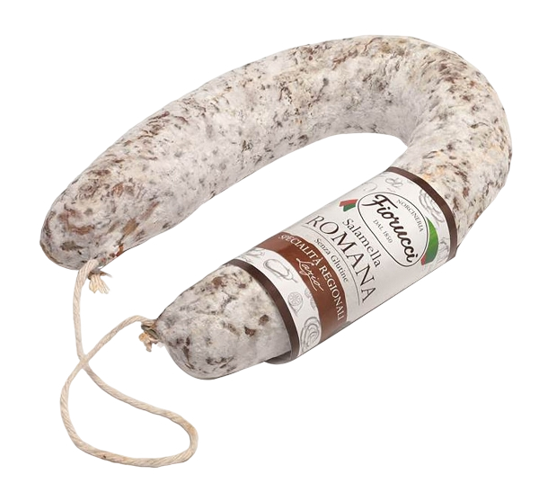 FIORUCCI SALAME SALAMELLA ROMANA £ 13.90 AL KG (APPROX. 450 GR) PROMO £13.21