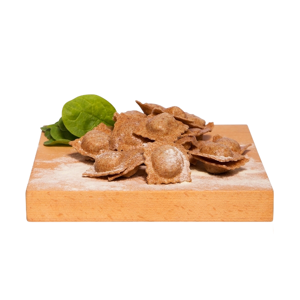 FINI STUFFED PASTA WHOLEMEAL RAVIOLI INTEGRALI PESTO & POTATOES 250 GR (8 in a box)