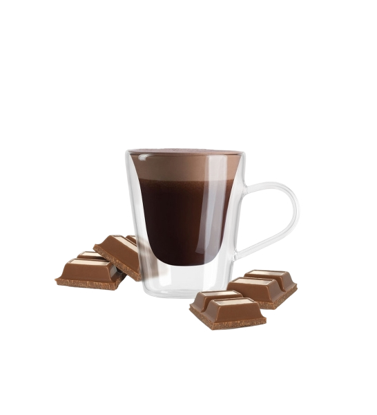 BORBONE CAPSULES CHOCOLATE NESCAFE' SUPERCIOCK X16 320 GR (4 in a box)