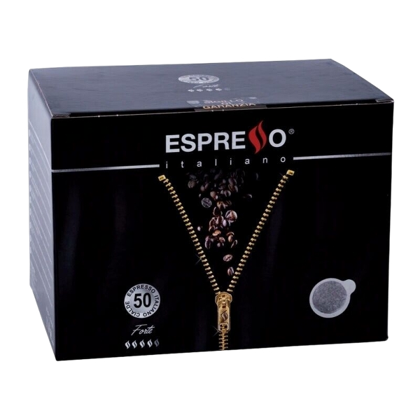ESPRESSO ITALIANO COFFEE PODS FORTE X50 350 GR (6 in a box)