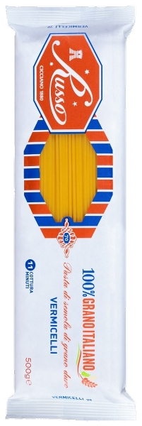 RUSSO PASTA DI SEMOLA VERMICELLI 500 GR (24 in a box)