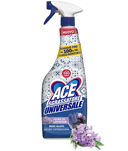 ACE DEGREASER UNIVERSALE LAVENDER SPRAY 600 ML (8 in a box)
