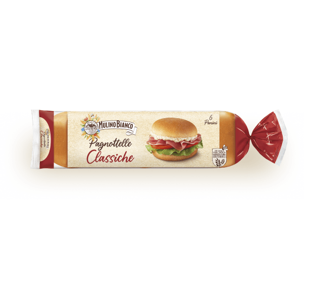 MULINO BIANCO BREAD PAGNOTTELLE CLASSICHE X6 360 GR (8 in a box)