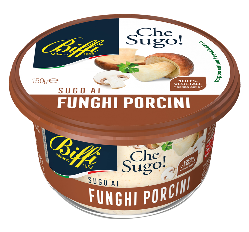 BIFFI FRESH PASTA SAUCE PORCINI MUSHROOMS 150 GR (6 in a box)