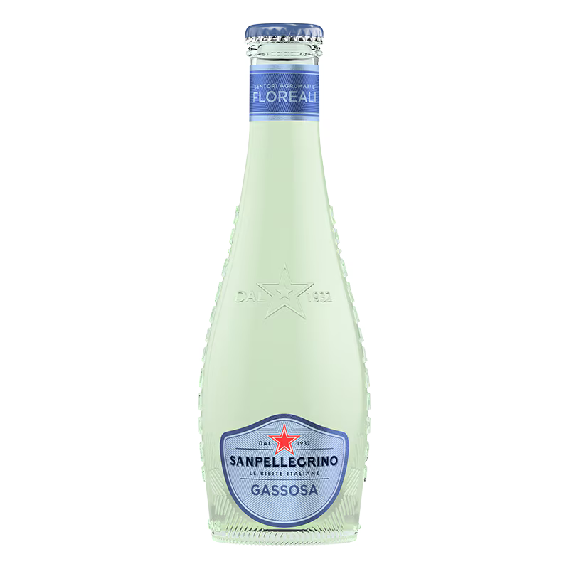 SAN PELLEGRINO GASSOSA GLASS 20 CL X4 (6 in a box)
