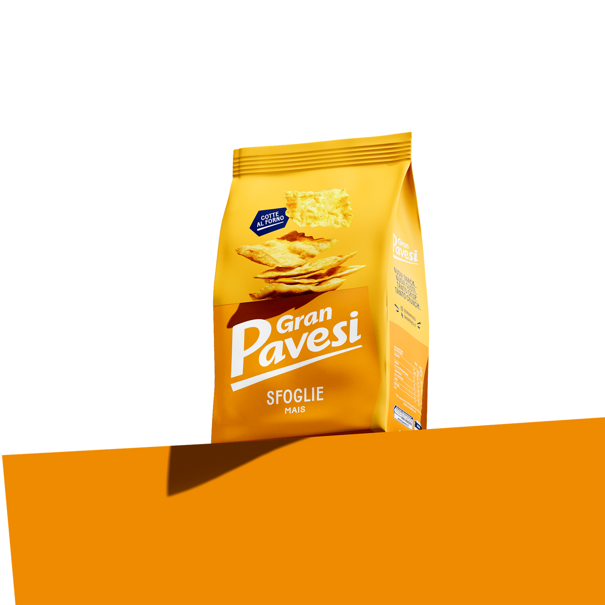 PAVESI SFOGLIE CRACKERS CORN 150 GR (12 in a box)