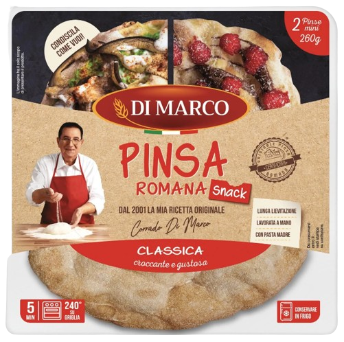 DI MARCO BAKERY CLASSICA MINI PINSA ROMANA X2 260 GR (6 in a box)