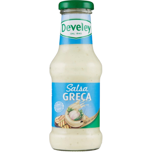 DEVELEY SAUCE GREEK JAR 250 ML (6 in a box)