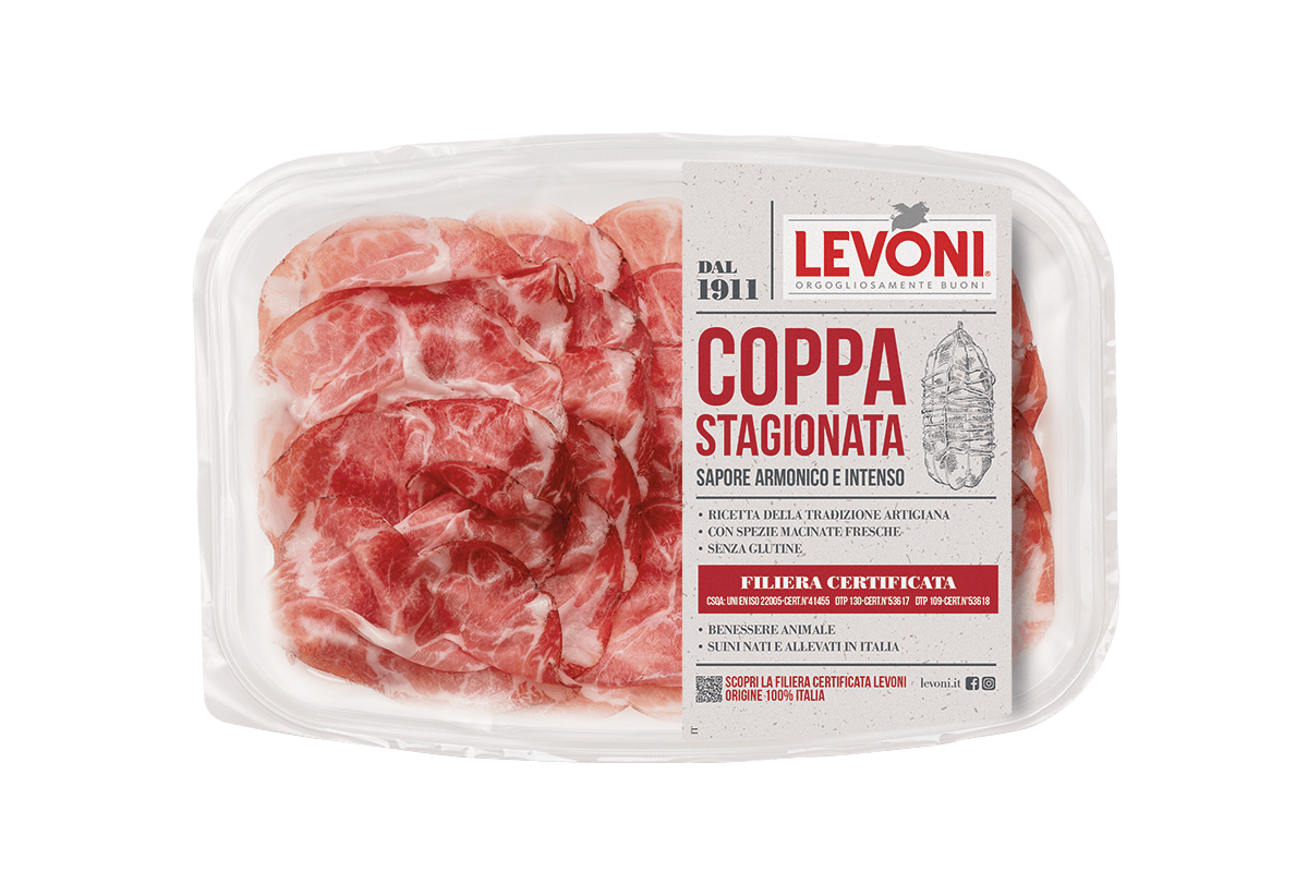 LEVONI COPPA AFFETTATO 80 GR (10 in a box)