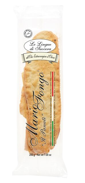 MARIO FONGO CRACKERS LINGUE DI SUOCERA CLASSICHE 200 GR (12 in a box)