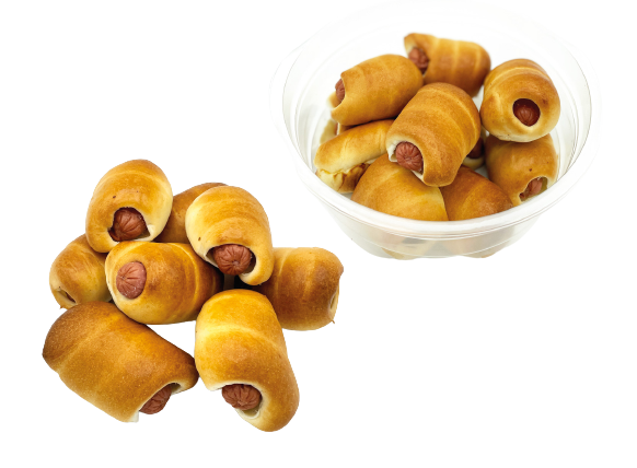 FIORMEL BREAD MINI HOT DOG 180 GR (12 in a box)