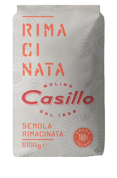 CASILLO FLOURS SEMOLA RIMACINATA 1 KG (10 in a box)