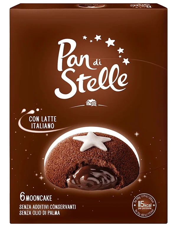 MULINO BIANCO PAN DI STELLE MOONCAKE X6 210 GR (8 in a box)