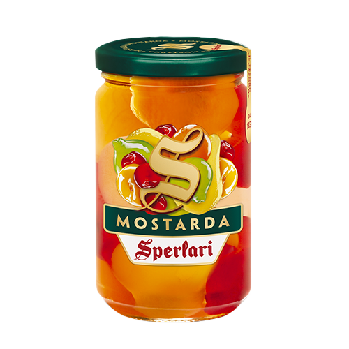 SPERLARI JAMS MOSTARDA CREMONESE 560 GR (12 in a box)