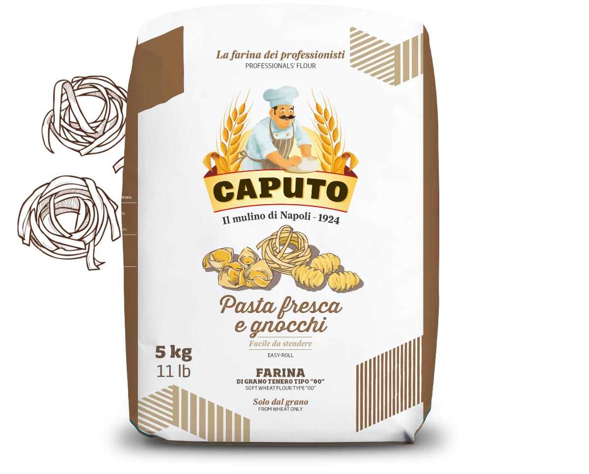 CAPUTO FLOURS PASTA FRESCA E GNOCCHI TYPE "00" 5 KG (1 IN A BOX)