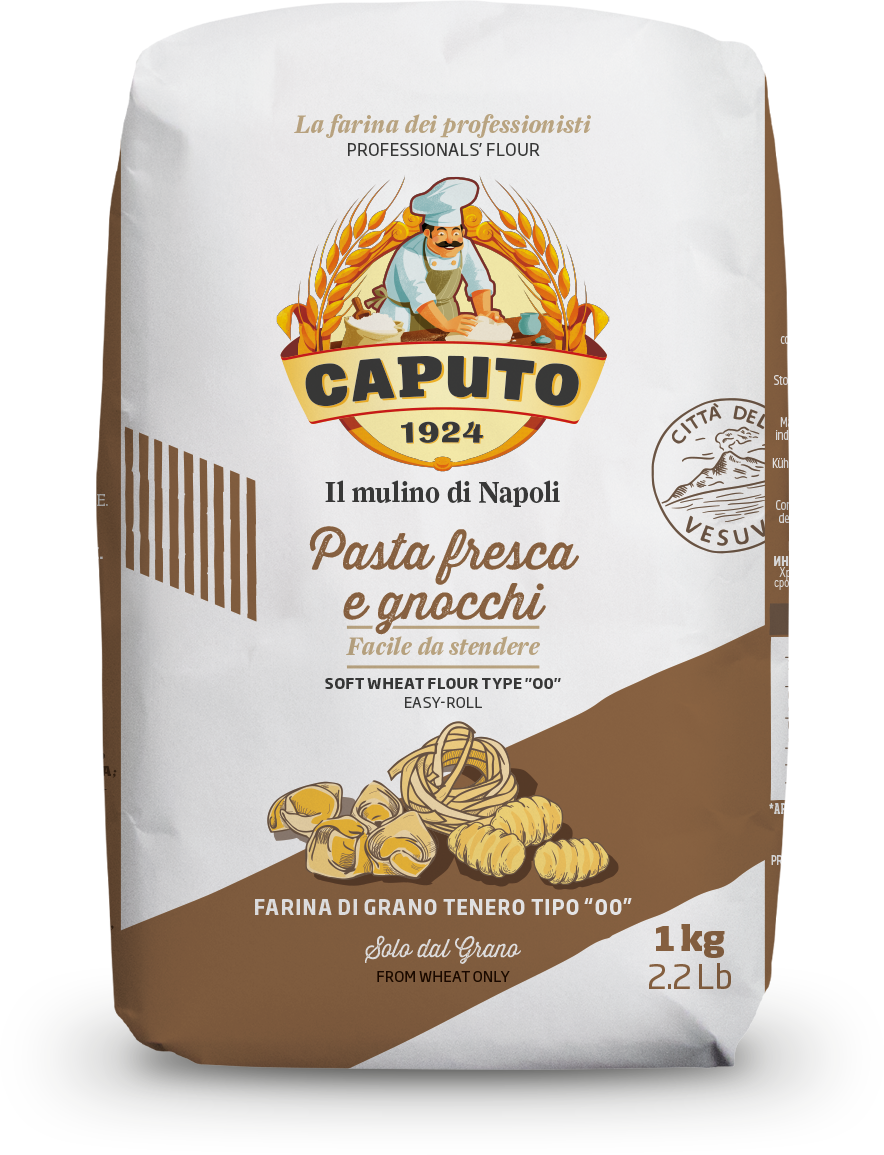 CAPUTO FLOURS PASTA FRESCA E GNOCCHI TYPE "00" 1 KG (10 IN A BOX)