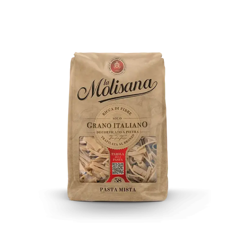 MOLISANA PASTA WHOLEMEAL PASTA MISTA N.58 500 GR (12 in a box)