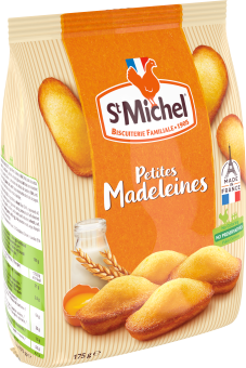 ST MICHEL SNACK PETITES MADELEINES 175 GR (10 in a box)