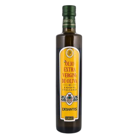 DESANTIS EXTRA VIRGIN OLIVE OIL 100% ITALIANO 500 ML (12 in a box)