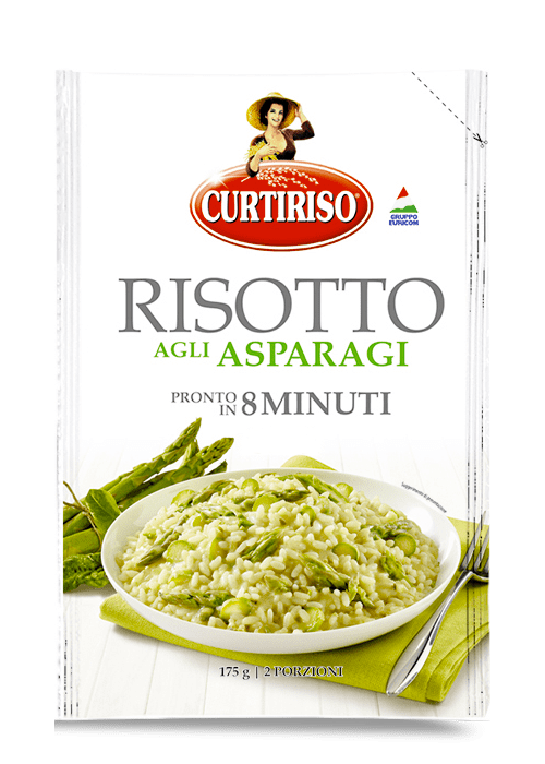 CURTIRISO RISOTTO ASPARAGUS 175 GR (14 in a box)