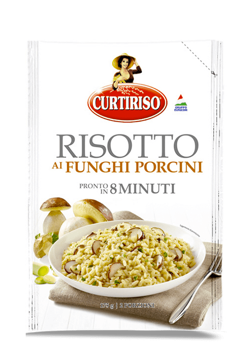 CURTIRISO RISOTTO PORCINI MUSHROOMS 175 GR (14 in a box)