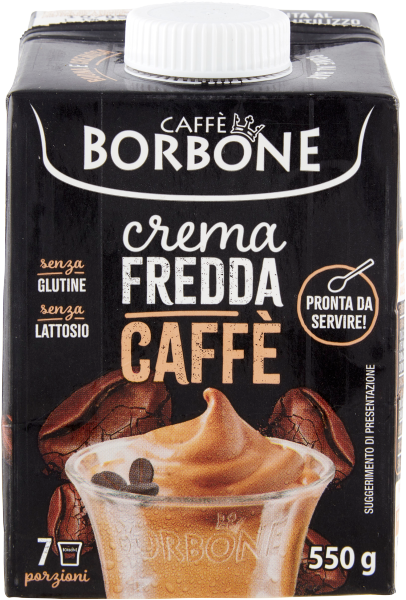 BORBONE DESSERT UHT COLD COFFEE CREAM 550 GR (10 in a box)