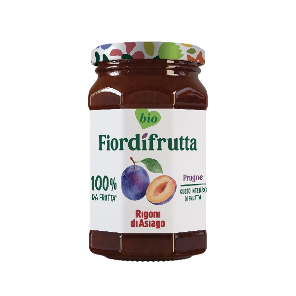 RIGONI JAMS FIOR DI FRUTTA PLUM 250 GR (6 in a box)