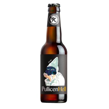 KBIRR PULLICENHELL STRONG LAGER 330 ML BOTTLES (12 IN A BOX)