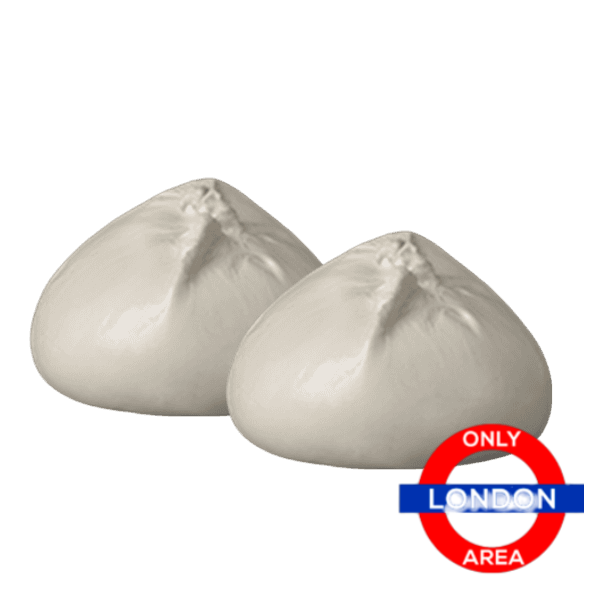 MOZZARELLA BURRATA X2 100 GR (24 in box) - £ 1,5 X UNIT - ONLY LONDON AREA