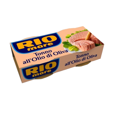 RIOMARE TUNA IN OLIVE OIL 160 GR X2 (24 in a box)