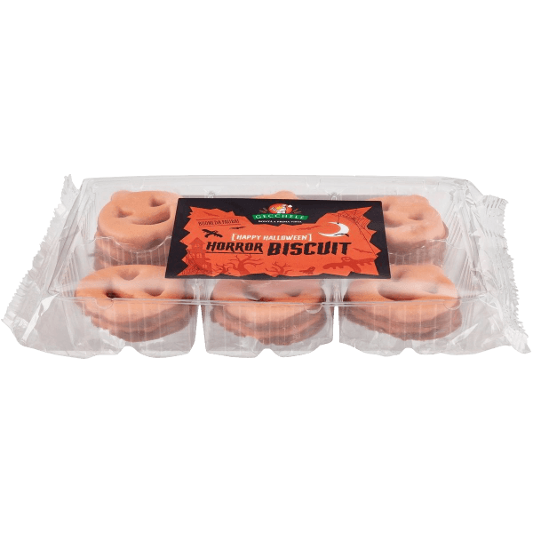 GECCHELE HAPPY HALLOWEEN BISCOTTI HORROR BISCUITS 175 GR (9 in a box)