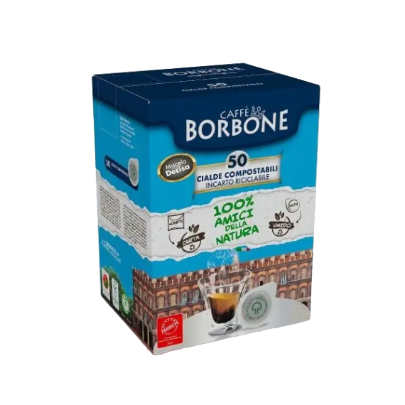 BORBONE COFFEE PODS ESE 44 MM DECISA X50 360 GR (1 in a box)