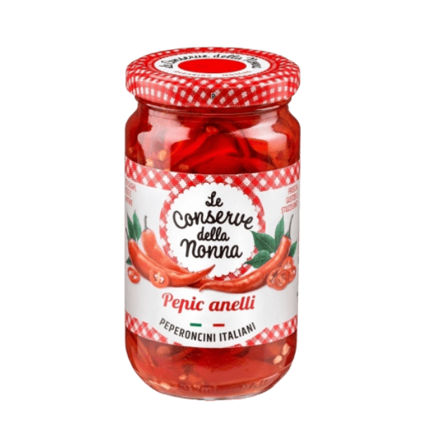 CONSERVE DELLA NONNA PEPIC ANELLI 190 GR (12 in a box)