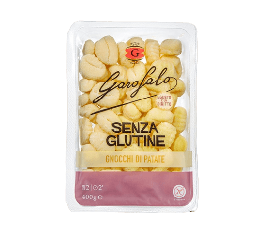 GAROFALO PASTA GLUTEN FREE GNOCCHI OF POTATOES 400 GR (6 in a box)