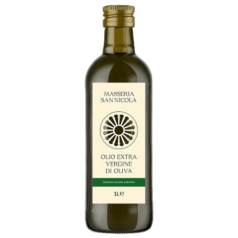 MASSERIA SAN NICOLA EXTRA VIRGIN OLIVE OIL 1 LT (12 in a box)