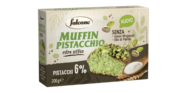 FALCONE MUFFIN PISTACHIO X4 200 GR (10 in a box)