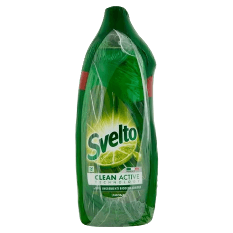 SVELTO DISH DETERGENT CLEAN UP LEMON 980 ML (12 in a box)