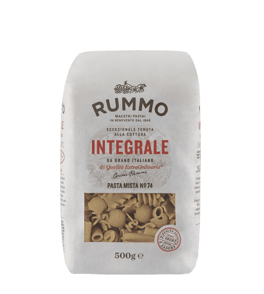 RUMMO PASTA WHOLEMEAL PASTA MISTA N.74 500 GR (16 in a box)