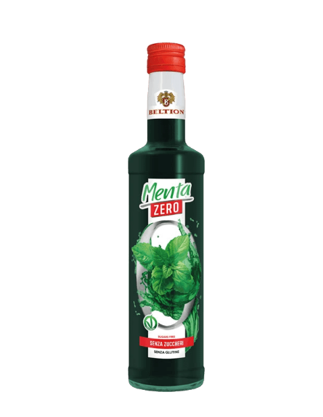 BELTION SYRUP ZERO MENTA GLASS 500 ML (6 in a box)
