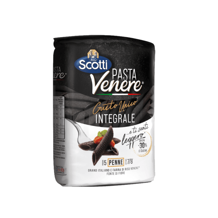 SCOTTI PASTA WHOLEMEAL VENERE PENNE 400 GR (12 IN A BOX)