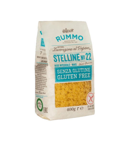 RUMMO PASTA GLUTEN FREE STELLINE N.22 400 GR (12 in a box)
