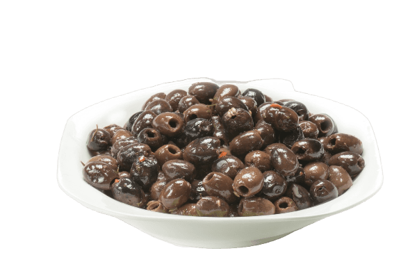 MICCIO OLIVES PITTED BLACK NOCELLARA IN OIL 3 KG (1 in a box)