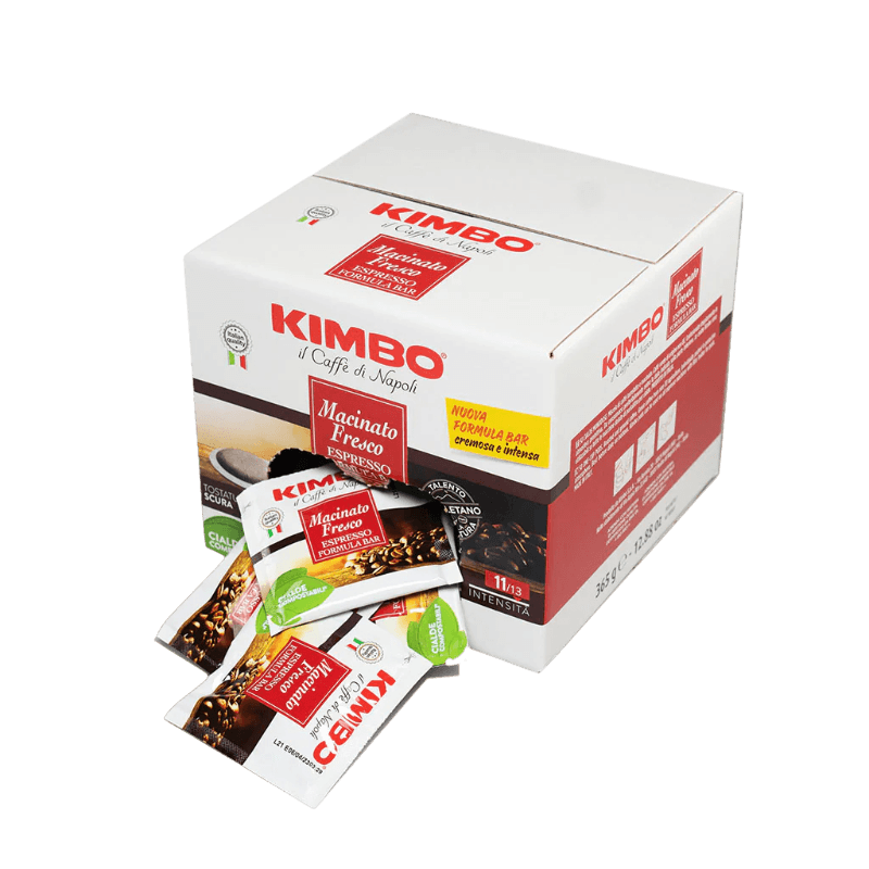 KIMBO COFFEE PODS MACINATO FRESCO ESPRESSO BAR X50 624 GR (6 in a box)