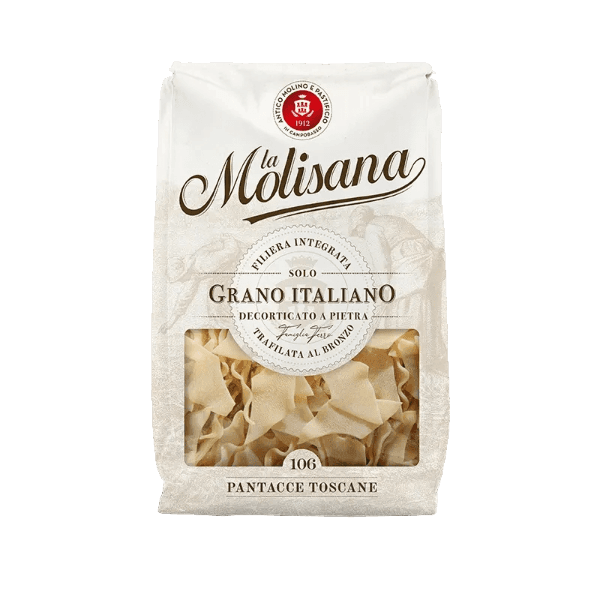 MOLISANA PASTA DI SEMOLA PANTACCE TOSCANE N.106 500 GR (24 in a box)